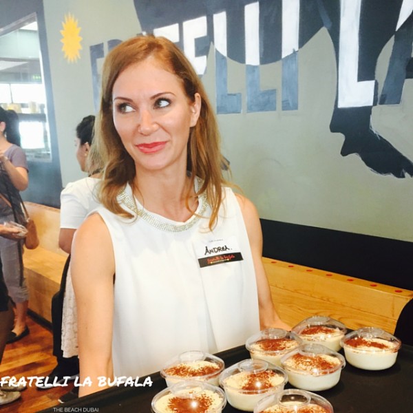 Andrea from Fratelli La Bufala team