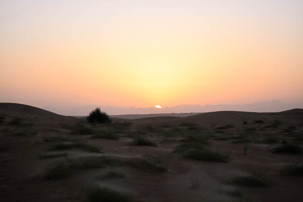 Unseen Trails Dubai - Margham desert sunrise