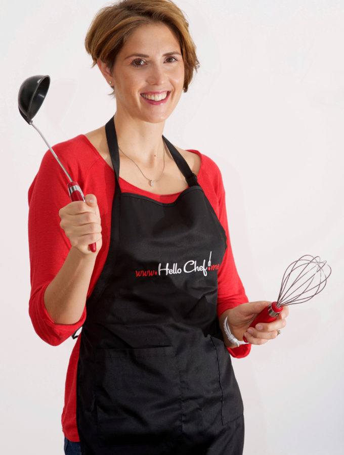 Olivia Manner of Hello Chef! company fore food ingredient and recipe deliveries